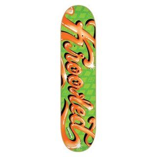 Krooked Klassic#2 Medium Skateboard Deck   8.0 Green