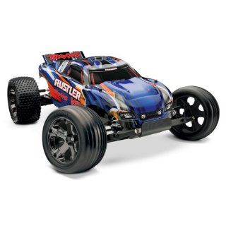 Traxxas RTR 1/10 Rustler VXL 2.4GHz with 7 Cell Battery and Charger
