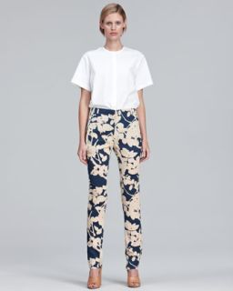 Phillip Lim Slim Floral Print Pants   