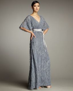 Akiko Belted T Shirt Maxi Dress   