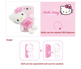 Hello Kitty Pink Case for Samsung Galaxy Note N7000 ATT i717 I9220