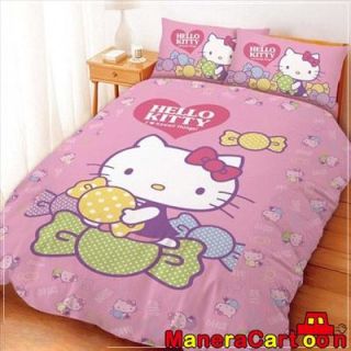 Hello Kitty Double Quilt 59 x 707 8 Candy Pink Sanrio