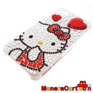 Hello Kitty Jewelry iPhone 4 Case White Sanrio