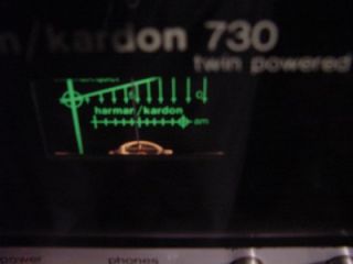 Harman Kardon 730 Twin Powered Stereo Receiver Vintage