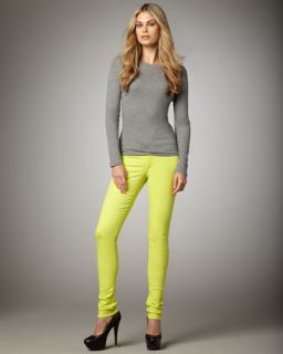 Joes Jeans Skinny Pants, Lime Punch   