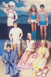 His Hers Annies Crochet Patterns Fit Barbie Ken
