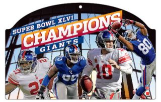 New York Giants Superbowl Super Bowl XLVI 46 Champs 11x17 in Players