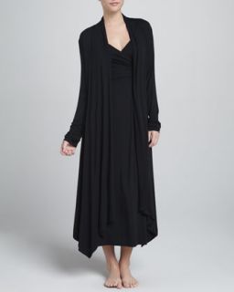 47P1 Donna Karan Liquid Jersey Wrap & Gown