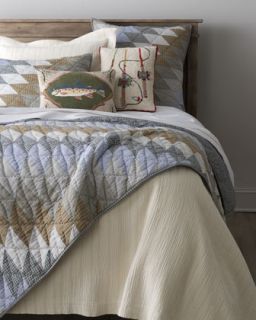 3823 Pine Cone Hill Diamond Patchwork Bed Linens