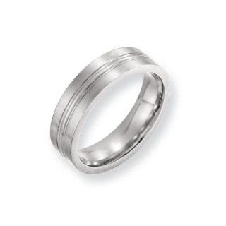 Grooved Band (8.00 mm) Jewelry 