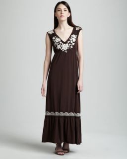 JWLA for Johnny Was Tanya Embroidered Maxi Dress, Womens   Neiman