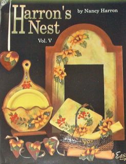  Harron's Nest 5 Nancy Harron Painting Book New