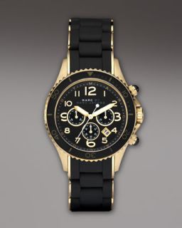 MARC by Marc Jacobs 40mm Chronograph Watch, Black   