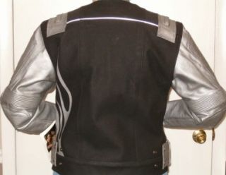 Hein Gericke Mens Drag Race Bike Jacket XL Leather New