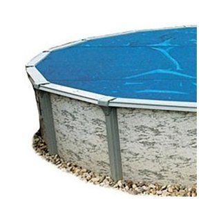 Above Ground Pool Solar Cover 15 Ft x 30 Ft Oval   8 mil
