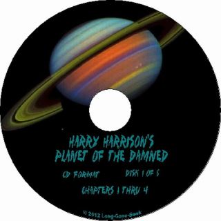 Planet Of The Damned by Harry Harrison audiobook on 6 Audio CDs