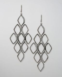 Silver Modern Earrings  