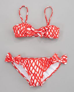 467F Milly Minis Mini Sagaponak Rope Print Bikini