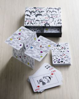 Lanvin Faces Playing Cards   