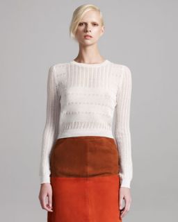 T5LX9 Opening Ceremony Knit Patterned Sweater