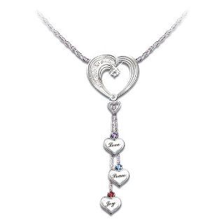 Heartfelt Wishes Sterling Silver Heart Shaped Necklace for