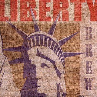  Liberty Cafe Poster by Shawn Shelton (18.00 x 18.00)