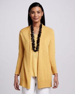 Vince Cardigan with Ribbed Trim   