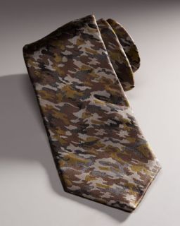 IKE Camouflage Tie, Green   