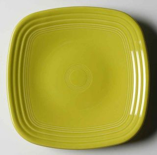 Homer Laughlin FIESTA LEMONGRASS (CONTEMPORARY) Square Luncheon Plate