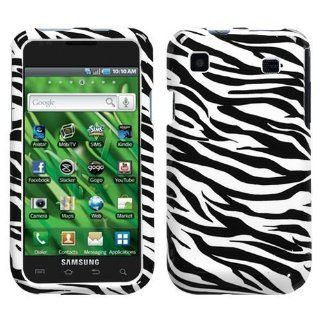 SODIAL  Zebra Skin Phone Protector Faceplate Cover For
