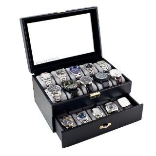  Display Box With Clear Glass Top Holds 20 Watches Watches 