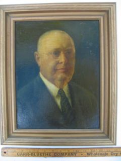 Antique EMIL HERMANN 1946 Painting   Listed Artist in TEXAS and OHIO