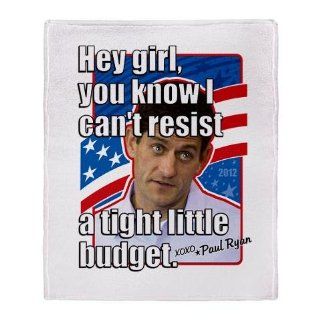 Paul Ryan Budget Funny Stadium Blanket by  Home