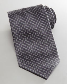 Grey Silk Tie  