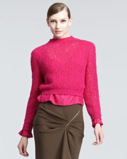 Nina Ricci Boucle Pullover Sweater   