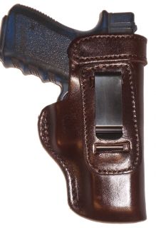 Sig Sauer P938 Outside The Waistband Leather Right Hand Brown Gun
