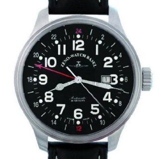 Zeno Pilot Oversized XL Fliegeruhr GMT Ref. 8563 C SV Watches 