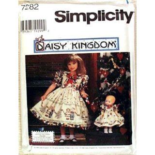 Simplicity Sewing Pattern 7282 Daisy Kingdom Girls Dress