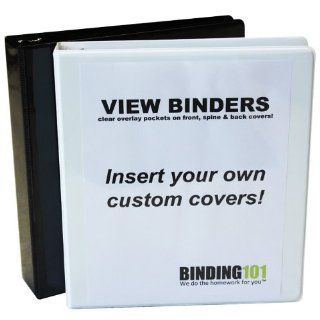 3/4 Half Size View Binders   24 Binders