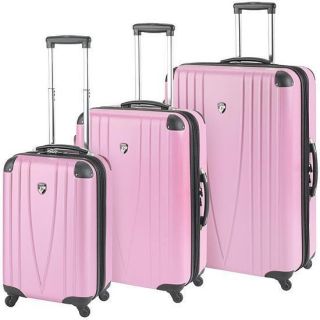 Heys USA 4WD 26 Expandable Spinner Luggage Case Pink