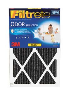 Filtrete Home Odor Reduction Filter, 16 Inch by 25 Inch by 1 Inch, 4