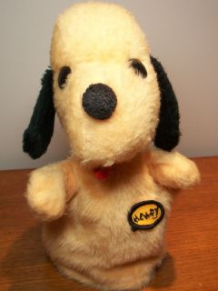 10 Vintage Henry The Dog Animal Fair Stuffed Plush Puppet CUTE