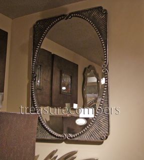 French Style Large Metal Beveled Wall Mirror Home Decor