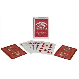 ESPN® Poker Club Red Deck of Playing Cards  Standard