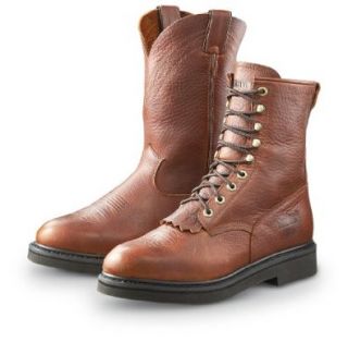 Mens Guide Gear Kiltie Lacers Brown Shoes
