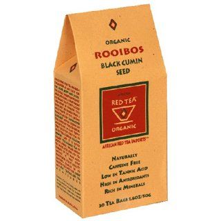 African Red Tea, Rooibos with Black Cumin Seed, 20 Count Tea Bags