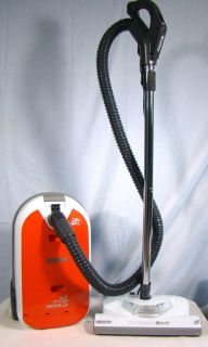 Kenmore HEPA Canister Vacuum Cleaner 29219 Orange VERY CLEAN