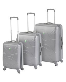 H59RF Heys Silver Eco Leaves Three Piece Luggage Set