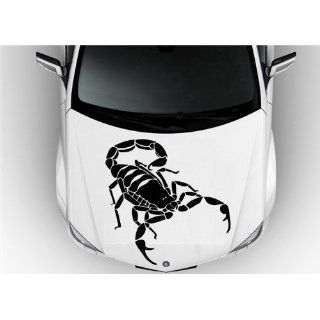 Hood Auto Car Vinyl Decal Stickers Animals Scorpion S6076