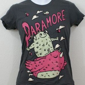Brand New Paramore Hayley Williams Davis York Monster Tshirt XS XSmall